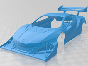 acura nsx ev 2016 printable body car 3D Print Model