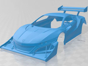 Acura NSX EV 2016 распечатанный кузов автомобиля 3D Принт Модель