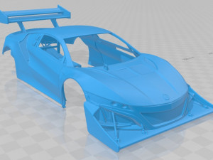 acura nsx ev 2016 printable body car 3D Принт Модель