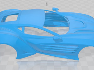 laraki epitome 2013 printable body car Modello di stampa 3D