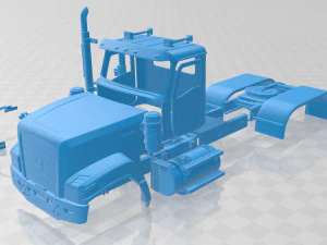 caminh&atilde;o caterpillar ct 680 2015 para imprimir Modelo de Impressão 3D