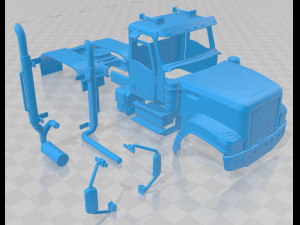 caterpillar ct 680 2015 printable truck 3Dプリントモデル