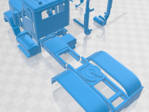 caterpillar ct 680 2015 printable truck 3Dプリントモデル