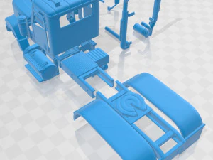 caminh&atilde;o caterpillar ct 680 2015 para imprimir Modelo de Impressão 3D