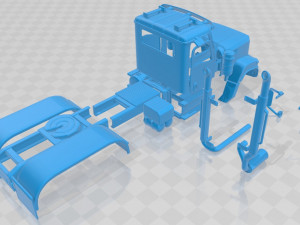caterpillar ct 680 2015 printable truck 3Dプリントモデル