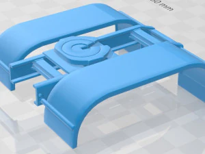 caminh&atilde;o caterpillar ct 680 2015 para imprimir Modelo de Impressão 3D