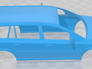opel vectra caravan 2002 printable body car 3D printmodel