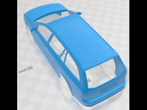 opel vectra caravan 2002 printable body car 3D printmodel