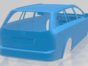 opel vectra caravan 2002 printable body car 3D printmodel