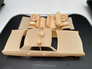 plymouth fury sedan police 1972 printable car 3D Принт Модель