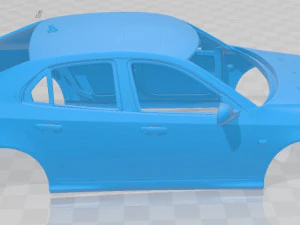 saab 9-3 sport sedan 2008 printable body car 3D Print Model