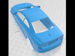 volvo c70 2011 printable body car 3D 프린트 모델