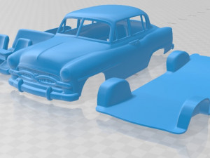 toyota crown rsd deluxe 1955 printable car 3D प्रिंट मॉडल