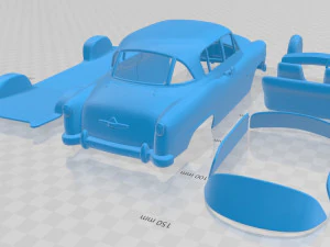 toyota crown rsd deluxe 1955 printable car 3D Print Model