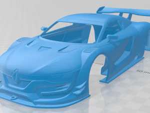 Renault sport rs01 2015 printable body car 3D Print Model