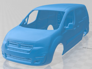 peugeot partner van l2 2017 printable body car 3D Print Model