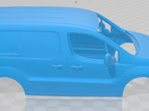 peugeot partner van l2 2017 printable body car 3D प्रिंट मॉडल