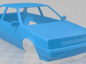 mitsubishi colt 1984 printable body car 3D Print Model
