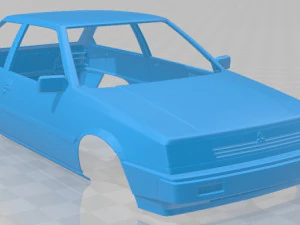 mitsubishi colt 1984 printable body car 3D Print Model