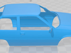 mitsubishi colt 1984 printable body car 3D Print Model