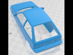mitsubishi colt 1984 printable body car 3D Print Model