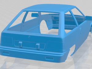 mitsubishi colt 1984 printable body car 3D Print Model
