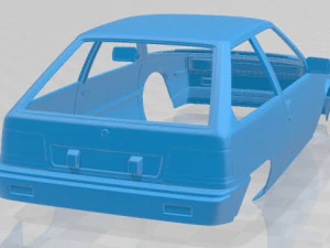 mitsubishi colt 1984 printable body car 3D Print Model