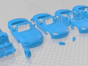 mazda mx-5 1998 printable car 3D Print Model