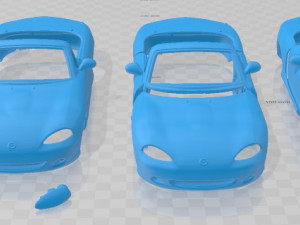 mazda mx-5 1998 printable car Modelo de Impressão 3D