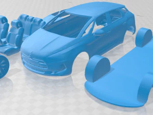 coche citroen ds5 imprimible Modelo de impresión 3D