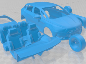 citroen ds5 printable car 3D Принт Модель