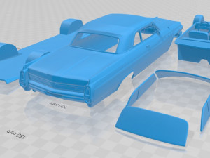 wildcat convertible 1963 printable car Modèles 3D en vedette