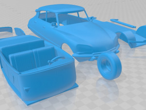citroen ds 1967 printable car 3D 打印模型