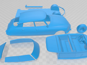 citroen ds 1967 printable car 3D 打印模型