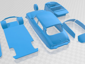 citroen ds 1967 printable car 3D 打印模型
