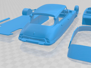 citroen ds 1967 printable car 3D 打印模型