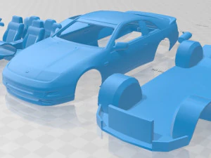 nissan 300zx z32 1989 printable car 3D Print Model