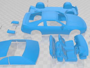 nissan 300zx z32 1989 printable car 3D Print Model