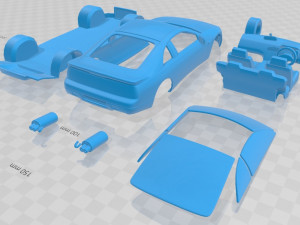 nissan 300zx z32 1989 printable car 3D Print Model