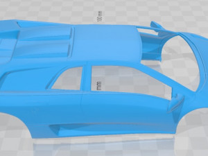 diablo sv 1997 printable body car 3D Druckmodell