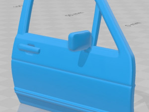 volkswagen golf mk2 1983 printable car Modelo de impresión 3D