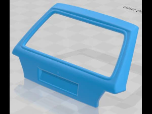 volkswagen golf mk2 1983 printable car 3D Print Model
