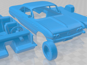 lesabre hardtop 1961 printable car 3D Принт Модель