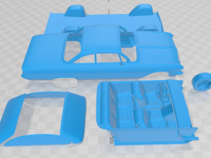 lesabre hardtop 1961 printable car 3D Принт Модель