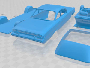 lesabre hardtop 1961 printable car 3D Print Model