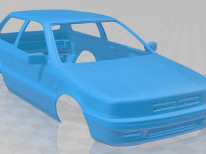 mitsubishi colt 1988 printable body car Modèles 3D en vedette