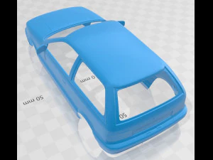 mitsubishi colt 1988 printable body car 3D Print Model