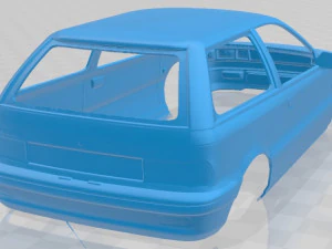 mitsubishi colt 1988 printable body car 3D Print Model