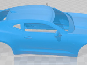 camaro rs 2016 printable body car 3D Baskı Modeli