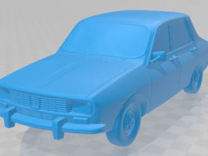 Renault 12 - Dacia 1300 auto stampabile Modello di stampa 3D